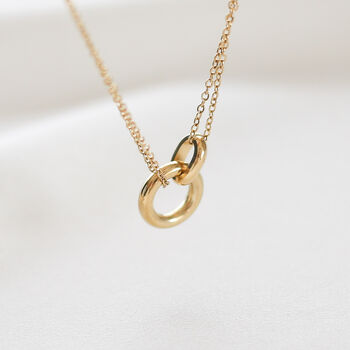 Enough Definition 18k Gold Necklace, 2 of 9