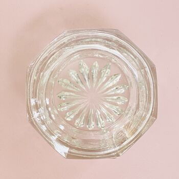 Antique Crystal Cut Glass Lidded Jam / Preserve Pot ~ One, 5 of 6