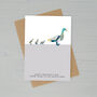 Duck Family Greetings Card, thumbnail 1 of 2