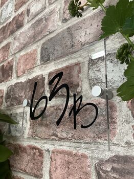 Personalised Acrylic House Number, 3 of 6