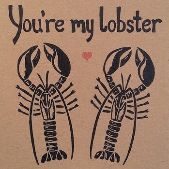 You're My Lobster Card, 3 of 3