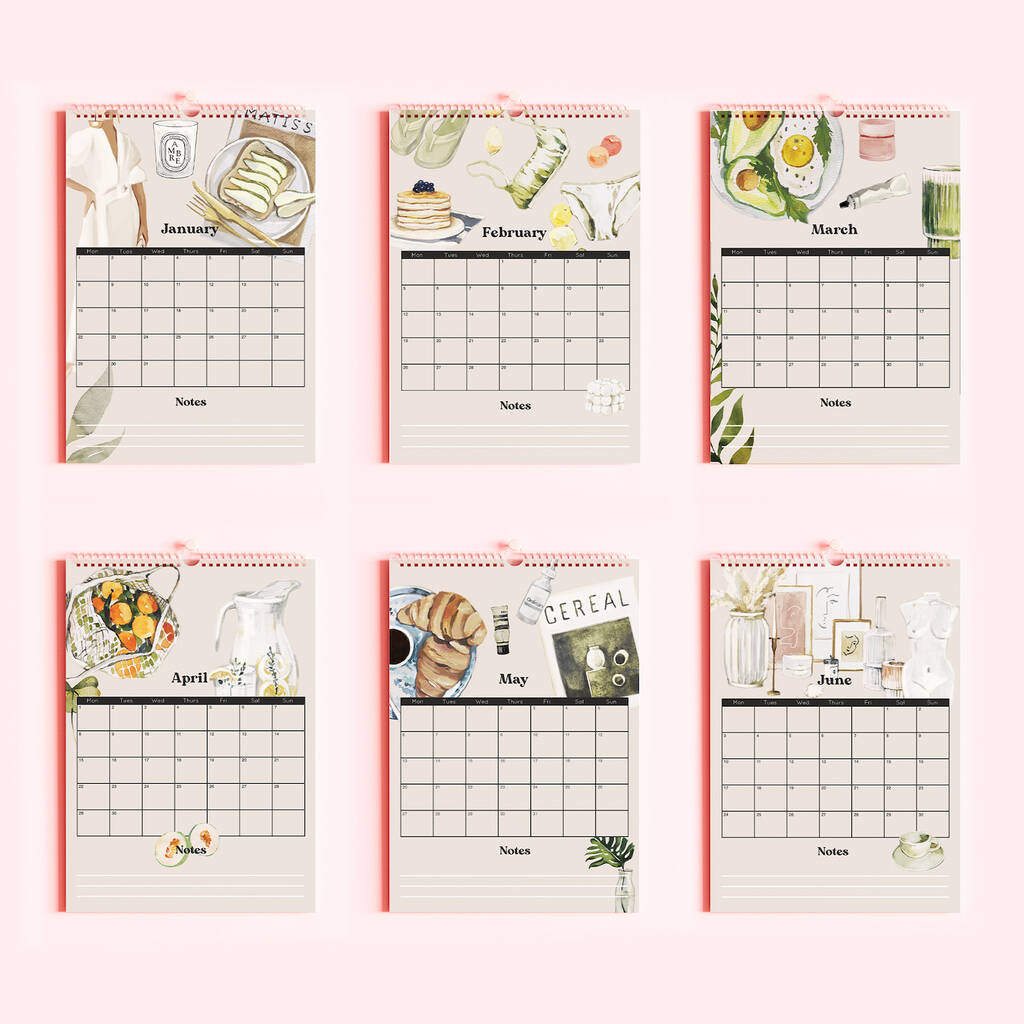 2024 Self Care Calendar By SOFE STORE