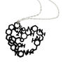 Love Chemistry Laser Cut Necklace, thumbnail 5 of 8