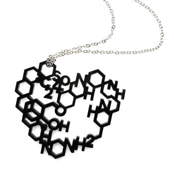 Love Chemistry Laser Cut Necklace, 5 of 8