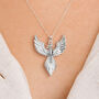 Sterling Silver Phoenix Necklace, thumbnail 1 of 12