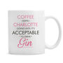 Personalised Acceptable To Drink Pink Ceramic Mug, thumbnail 4 of 5