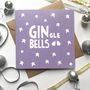 Gin Christmas Card Gingle Bells, thumbnail 1 of 3