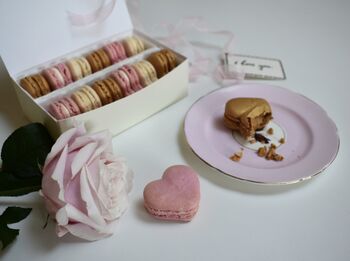 Love Heart Macarons Selection Box, 2 of 4