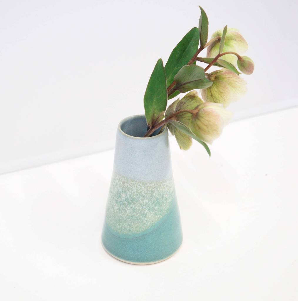 handmade ceramic bud vase by melisa dora ceramics