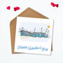 Valentines Manchester City Personalised Card, thumbnail 3 of 5