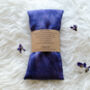 Organic Lavender Hand Dyed Eye Pillow, thumbnail 6 of 7