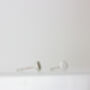 Sterling Silver Organic Disc Earrings, thumbnail 6 of 6