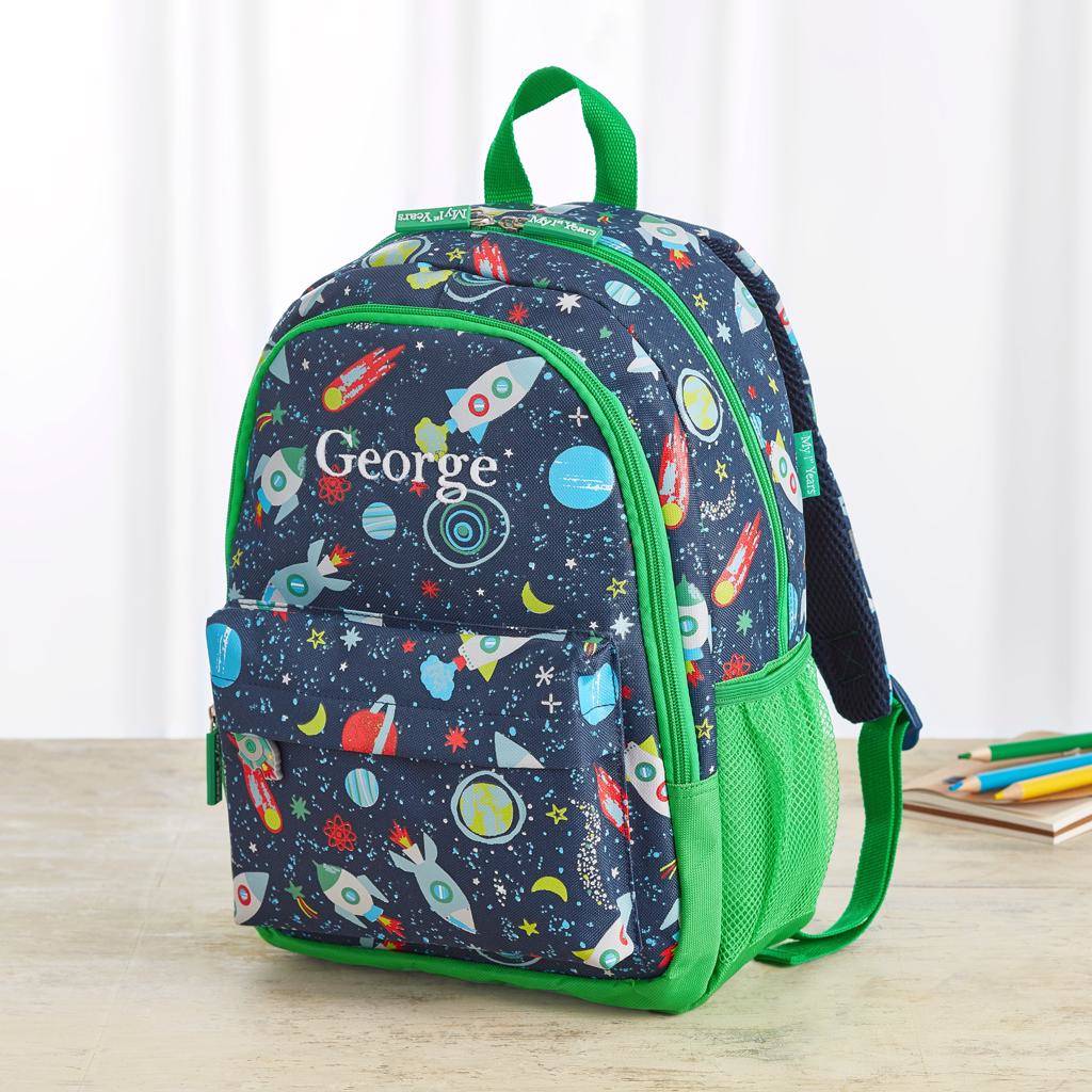 Personalised Space Print Infant Backpack By My 1st Years