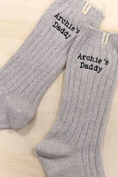 Personalised Uncle Socks, 2 of 5