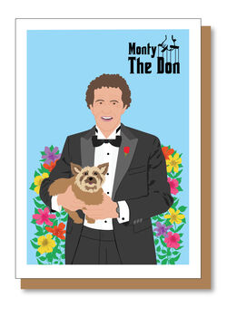 Monty Don, Monty Is The Don Funny Card, 6 of 7