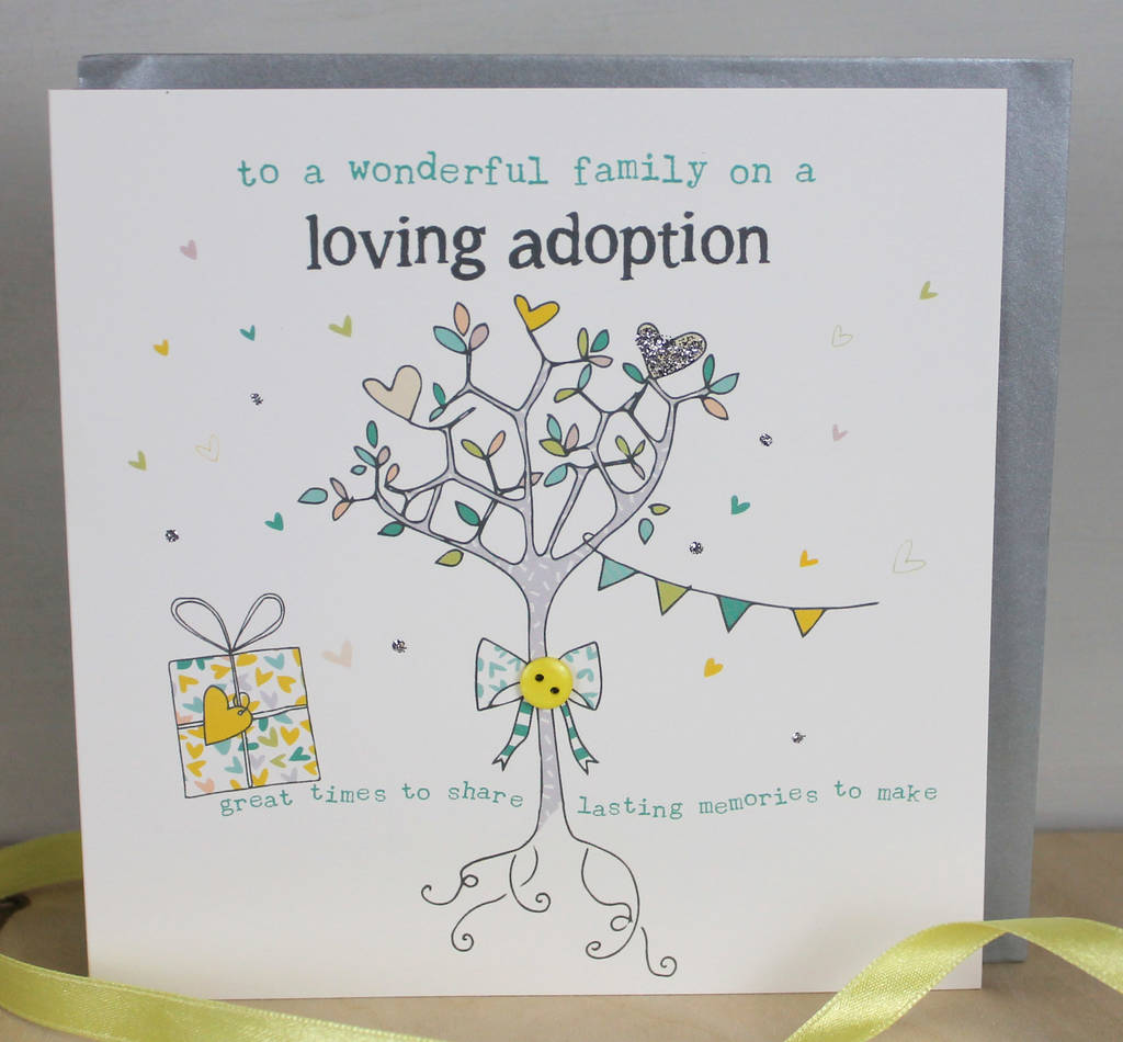 What To Write In An Adoption Card
