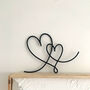 Wire Duo Of Hearts, thumbnail 1 of 4