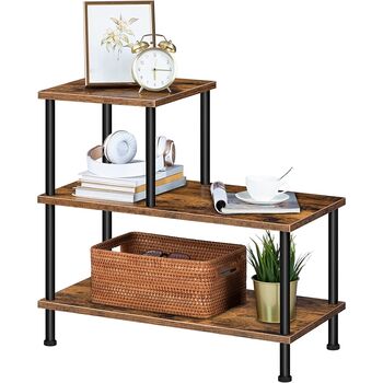 Narrow Side Table Slim Bedside Table Small Storage, 8 of 9