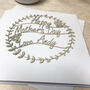 Personalised Papercut Mother's Day Card, thumbnail 6 of 10