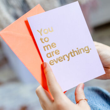 'You To Me Are Everything' Playable Song Card By Say it with Songs ...