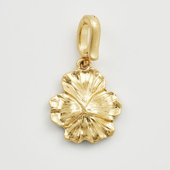 Gold Pansy And Pearl Charm, 3 of 4