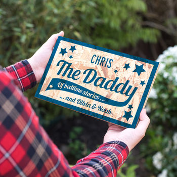 Personalised 'The Daddy' Fathers Day Keepsake, 4 of 10