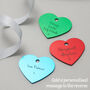 Personalised Little Hug Token Floral Card For Daughter, thumbnail 4 of 6