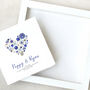 Personalised Sapphire Wedding Anniversary Card, thumbnail 4 of 5