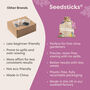 Personalised Wild Flower Seeds Starter Kit With 30 Varieties, thumbnail 11 of 12