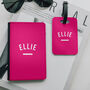 Raspberry Personalised Passport Cover, thumbnail 1 of 3