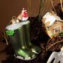 Wellington Boots Christmas Decoration, thumbnail 2 of 2