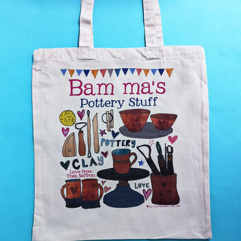 Personalised Pottery Bag, 10 of 12