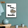 Use Your Noodle Kitchen Print, thumbnail 2 of 4
