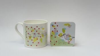 Red Shank Song Bone China Mug, 9 of 9