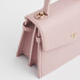 Pink Small Structured Tote Bag, thumbnail 10 of 10