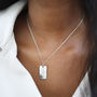Milestone Wedding Anniversary Sterling Silver Necklace, thumbnail 3 of 6