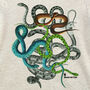 Personalised Snakes Kids Organic T Shirt, thumbnail 2 of 6