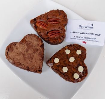 Brownie Heart Letterbox Delivery, 2 of 3