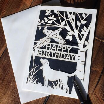 Gun Dog Birthday Card, 2 of 2