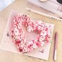 3D Pop Up Floral Heart Greeting Card – Pink Blossom Design, thumbnail 1 of 6