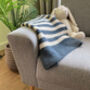 100% Wool Little Striped Blanket, thumbnail 1 of 5