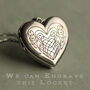 Sterling Silver Heart Personalised Locket With Photos, thumbnail 4 of 12