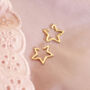 Gold Plated Star Ear Cuffs, thumbnail 5 of 8