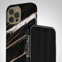 Gold Marquina Marble Tough Case For iPhone, thumbnail 1 of 4