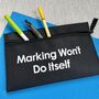 Marking Won't Do Itself Teacher Pencil Case, thumbnail 3 of 3