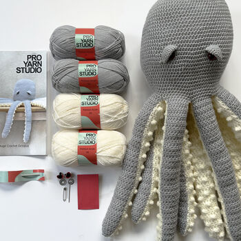 Huge Octopus Crochet Kit, 2 of 7