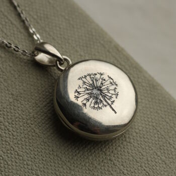 Personalised Sterling Silver Locket Necklace, 2 of 11