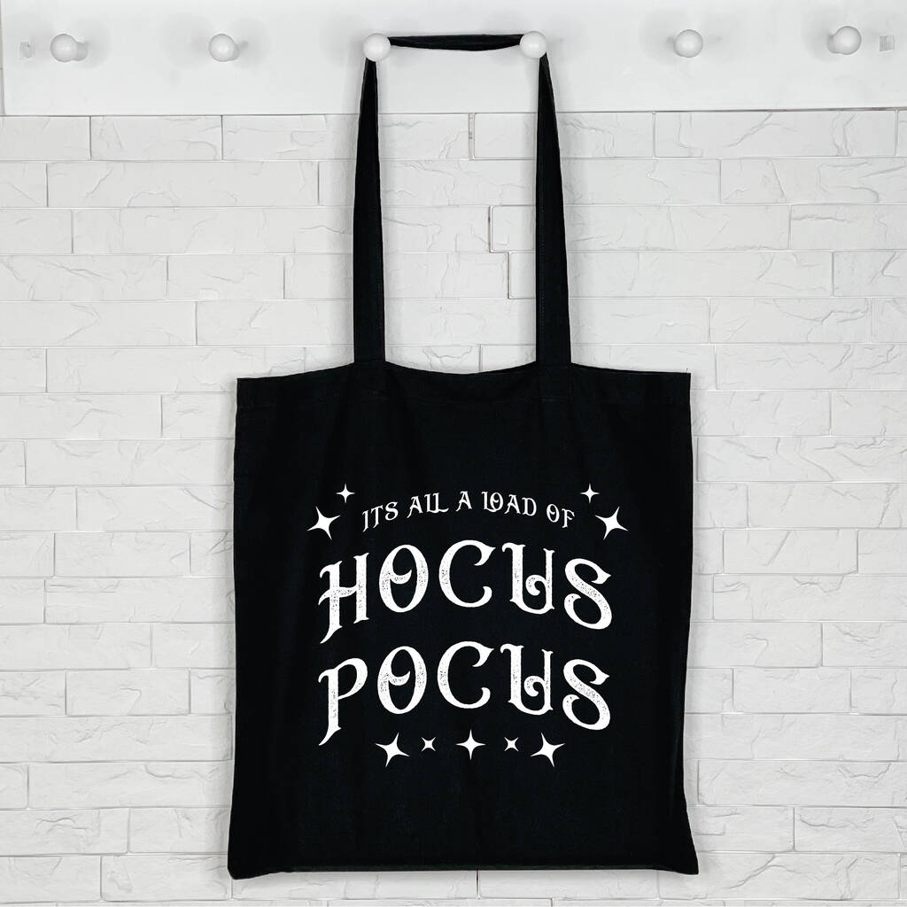 Hocus Pocus Halloween Tote Bag, 1 of 2