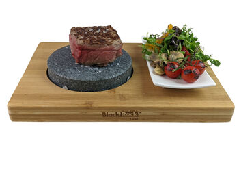 Black Rock Grill Round Ishiyaki Hot Stone Cooking Set, 5 of 11