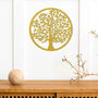 Round Wooden Tree Of Life Timeless Wall Art Decor, thumbnail 7 of 12